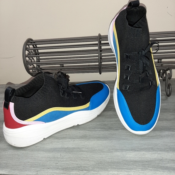 🌞SLIP-ON SOCK STYLE COLORFUL SNEAKERS - Picture 6 of 6